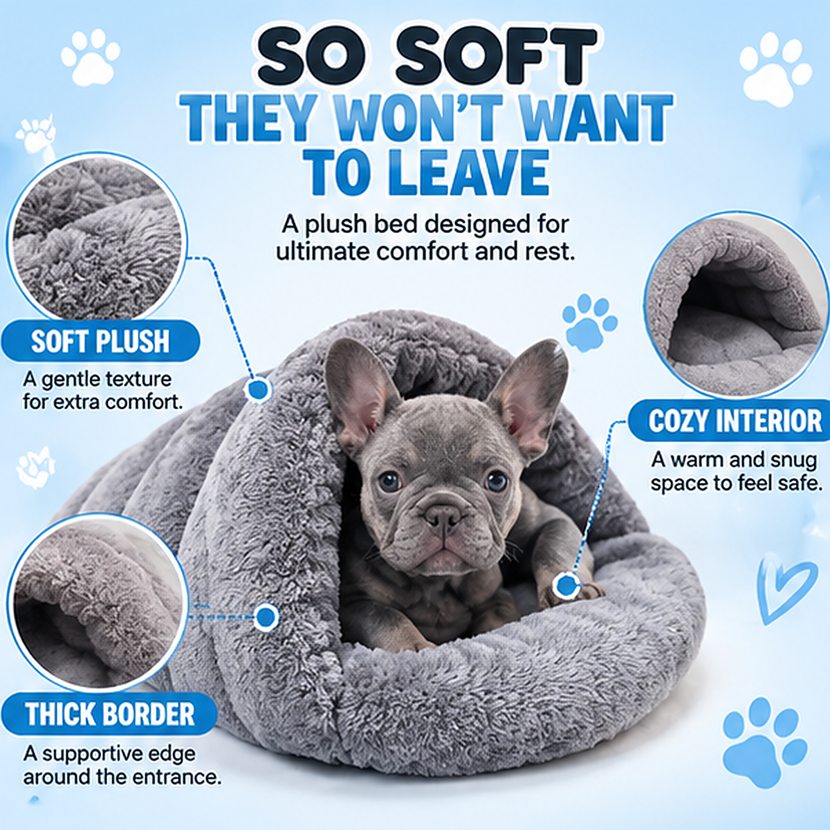 Cozy Bed – Your cozy corner for sleeping