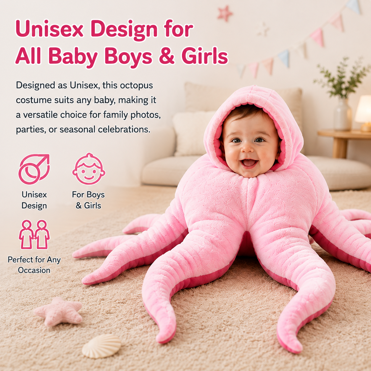 Octosnug™ Octopus Baby Costume