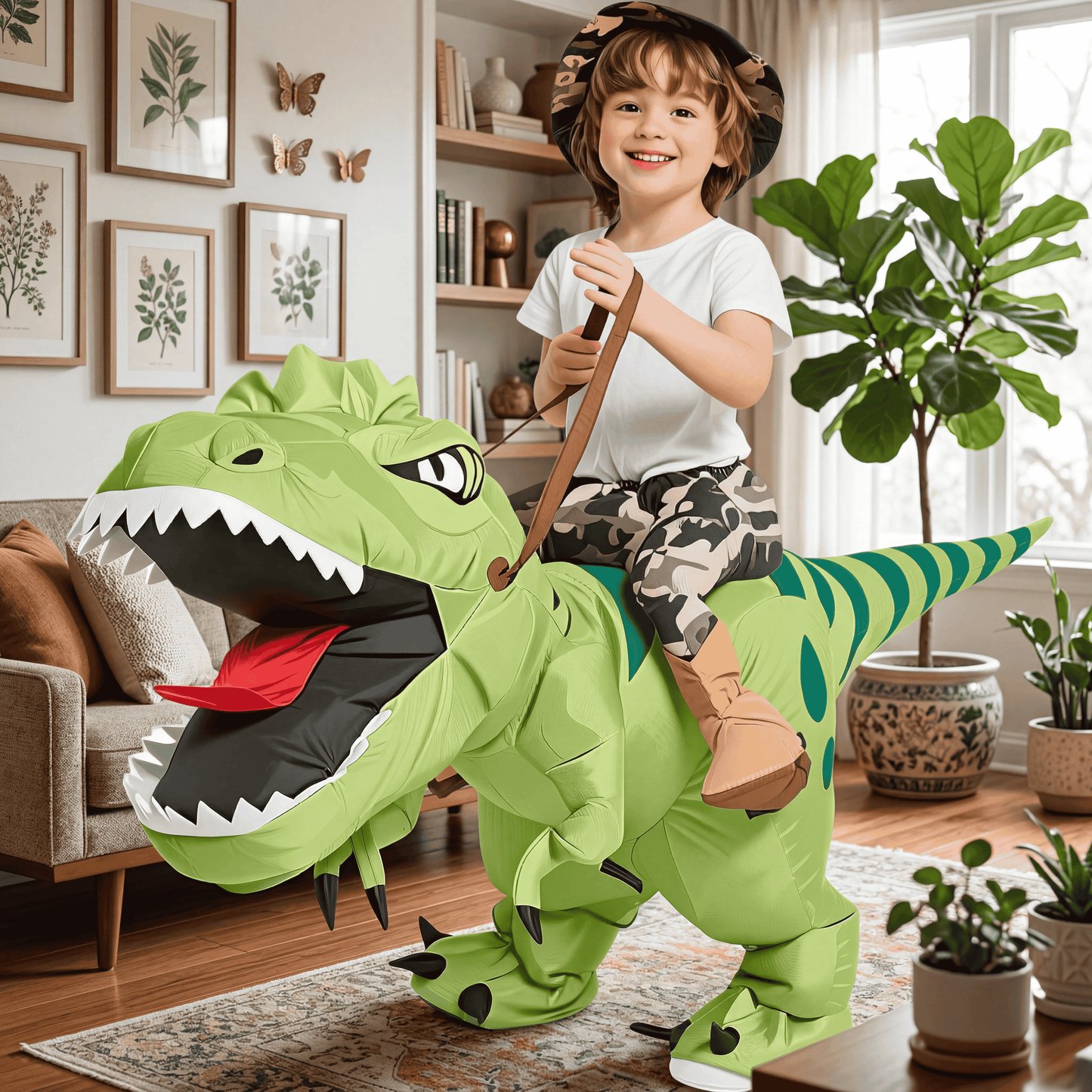 Dino Nest™ Inflatable Dinosaur Costume