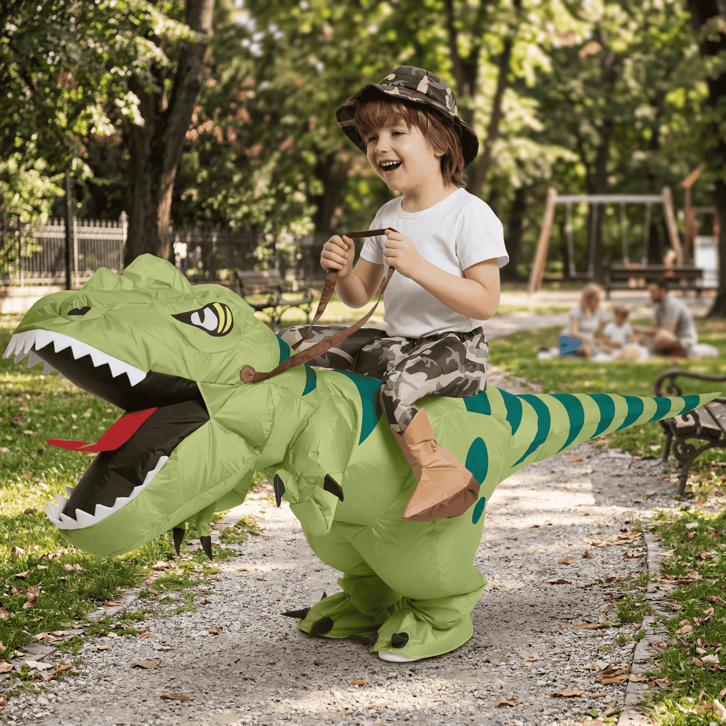 Dino Nest™ Inflatable Dinosaur Costume
