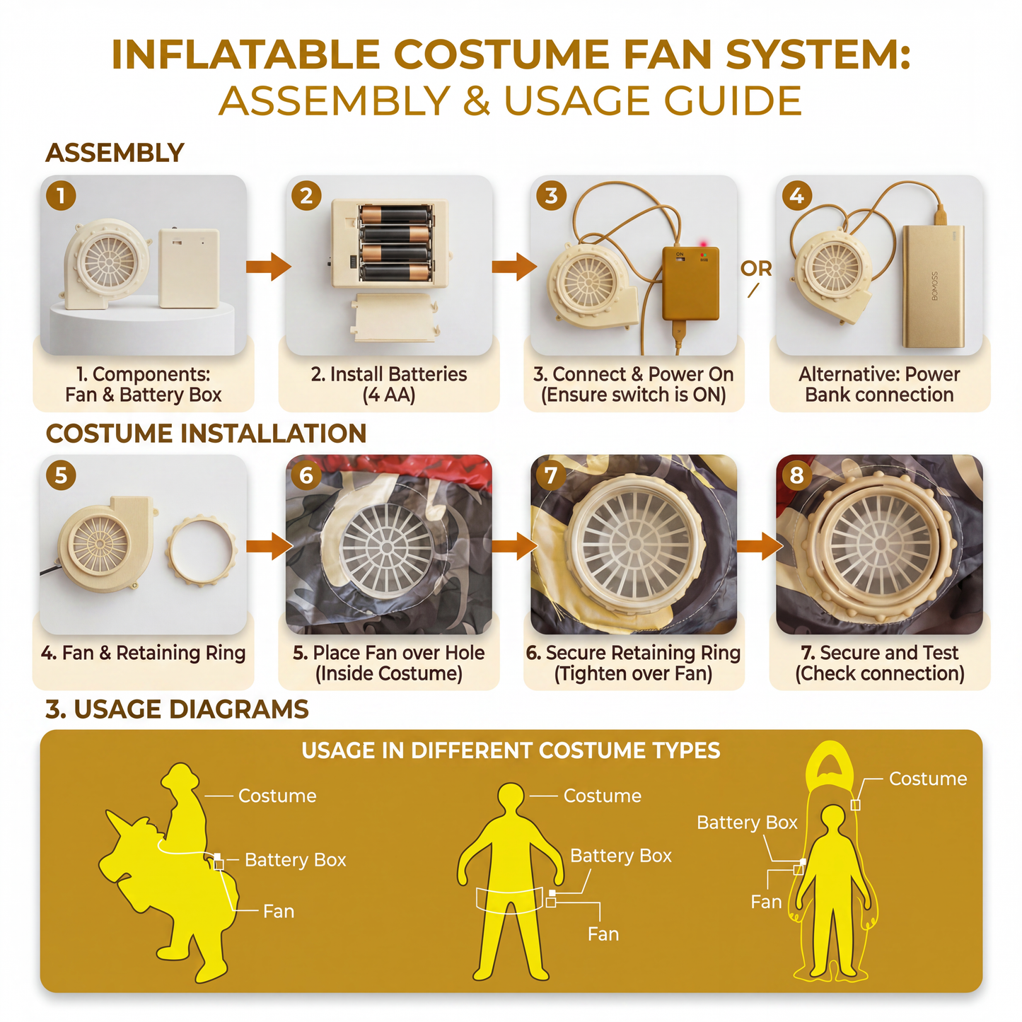 Dino Nest™ Inflatable Dinosaur Costume